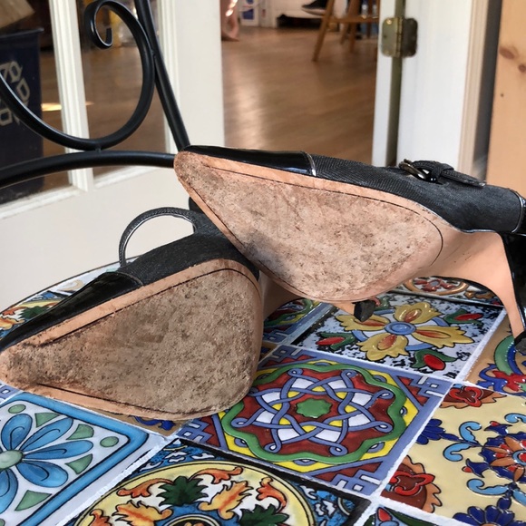 Circa Joan & David 7M Maryjane black/tweed pump - Picture 6 of 7